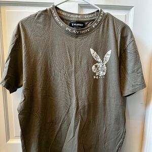 Playboy men’s casual short sleeve short